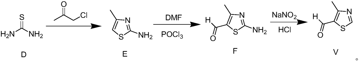 Novel preparation method for 4-methylthiazole-5-carboxaldehyde