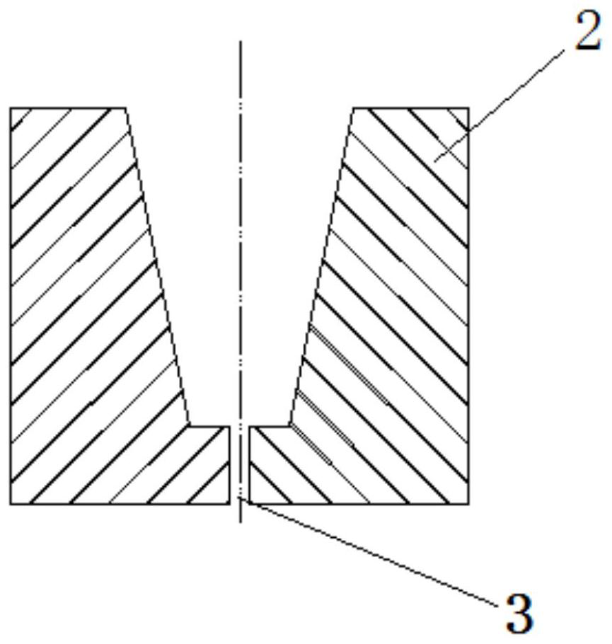 A water-cooled composite mold for arc melting drop casting