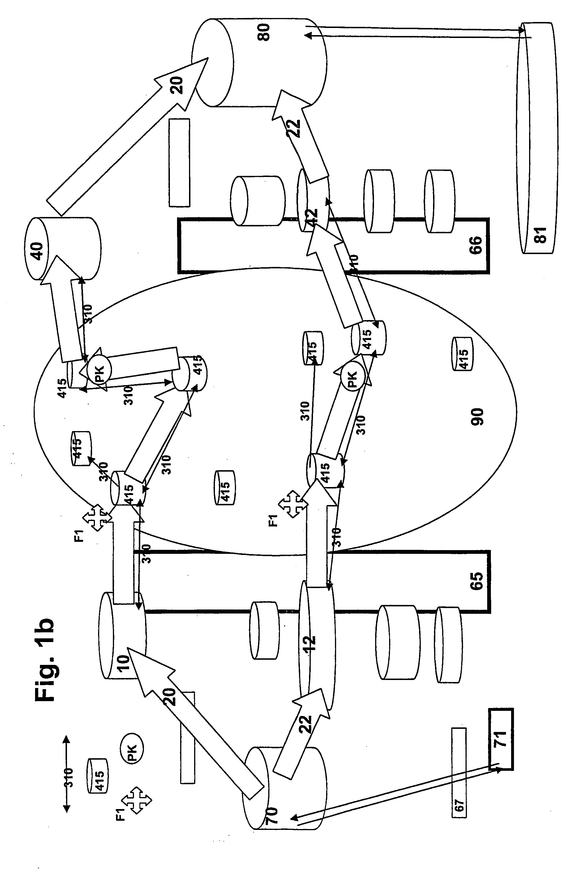 Method and device for transferring digital information