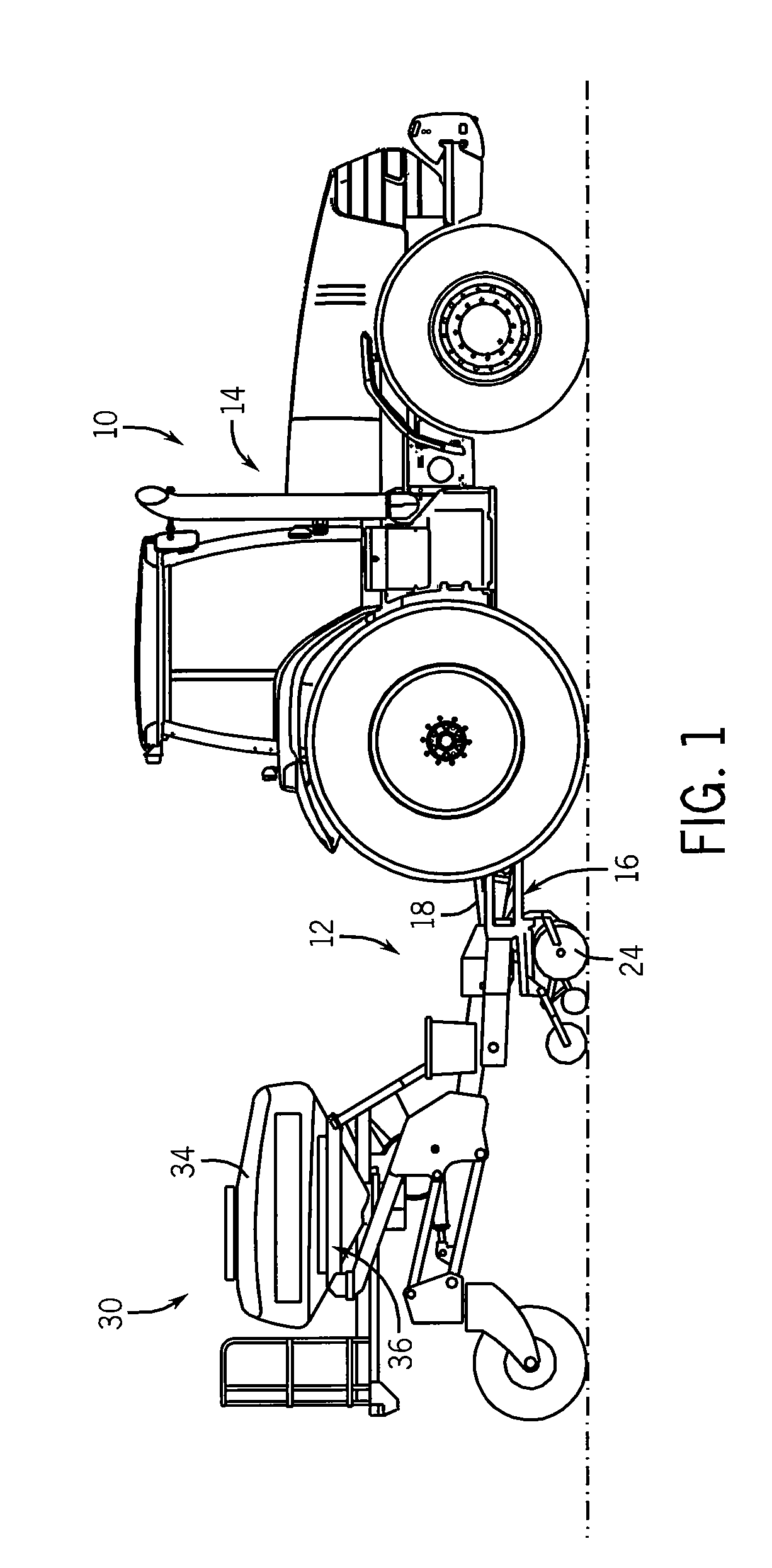 Stack-Fold Implement Having Bulk Fill System