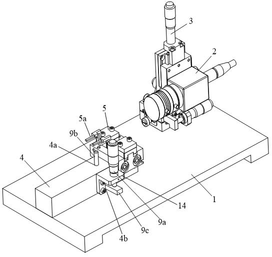 A polarization maintaining optical fiber assembly device and using method thereof