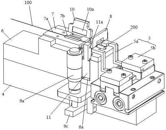 A polarization maintaining optical fiber assembly device and using method thereof