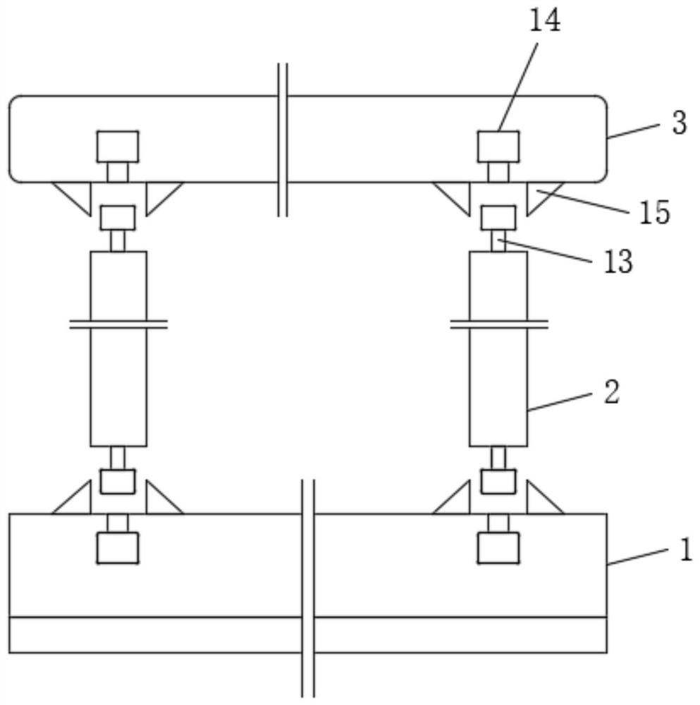 Furniture board connecting piece and fast-assembly combined cabinet