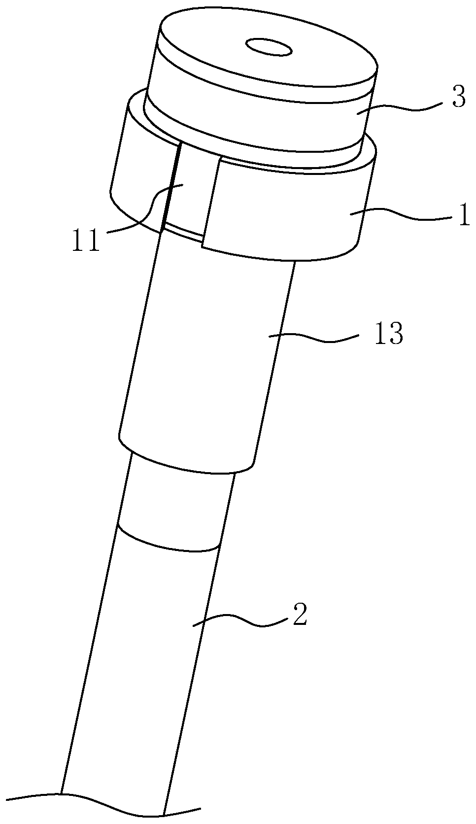 Lighter and integrally-assembled type gas guide assembly thereof