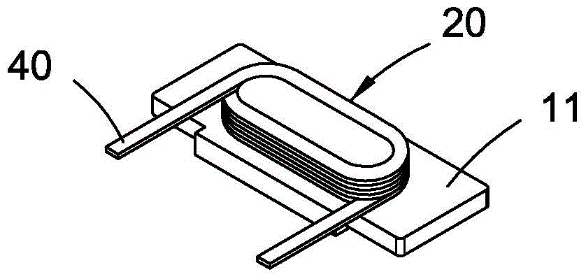 Electrode structure and the corresponding electrical component using the same and the fabrication merhod thereof