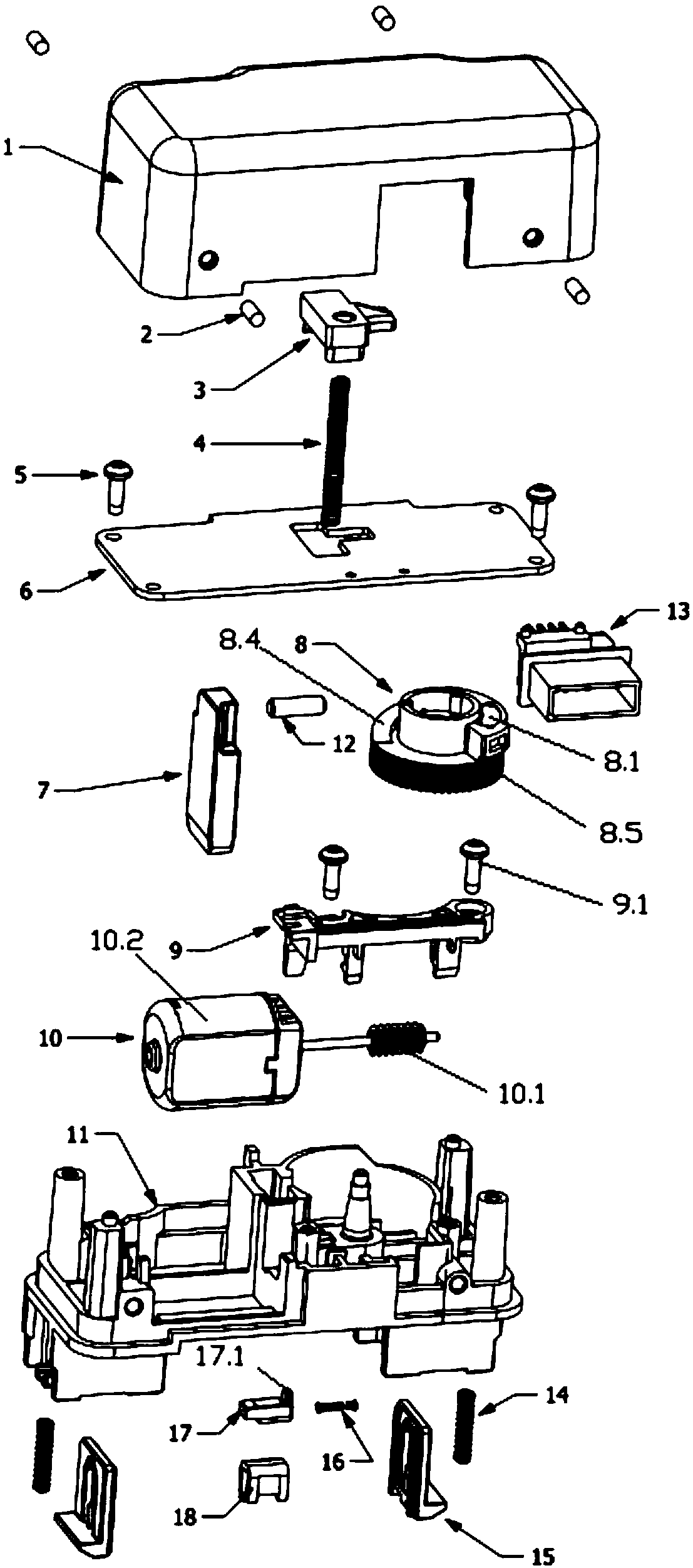 An anti-theft s safety locking pin system