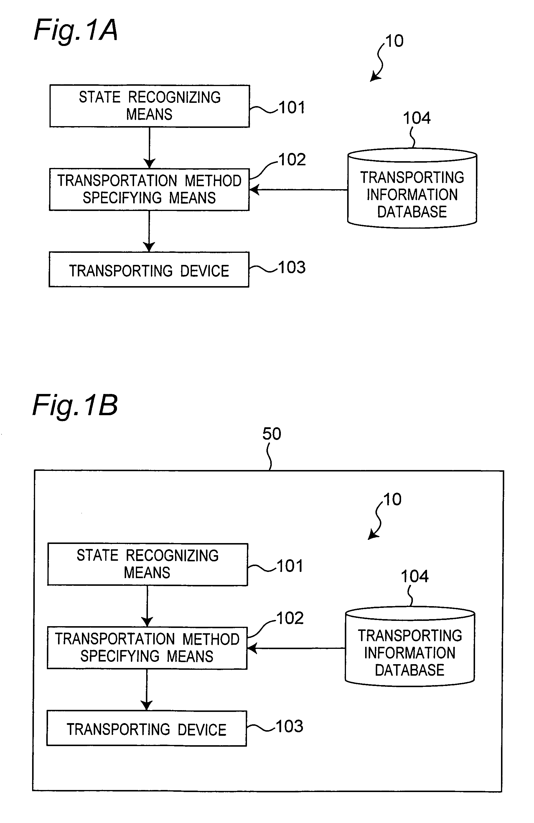 Article transporting robot