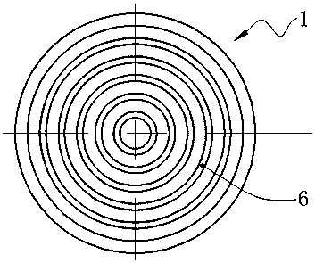 An expanding piston filled with carbon dioxide