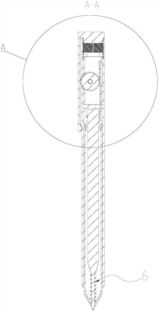 Mechanical gear pen