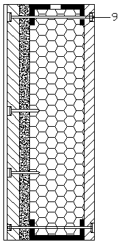 Manufacturing process of light prefabricated assembly type external wallboard