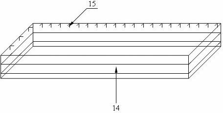 Interlayer heat-insulating structural slab and manufacturing method thereof