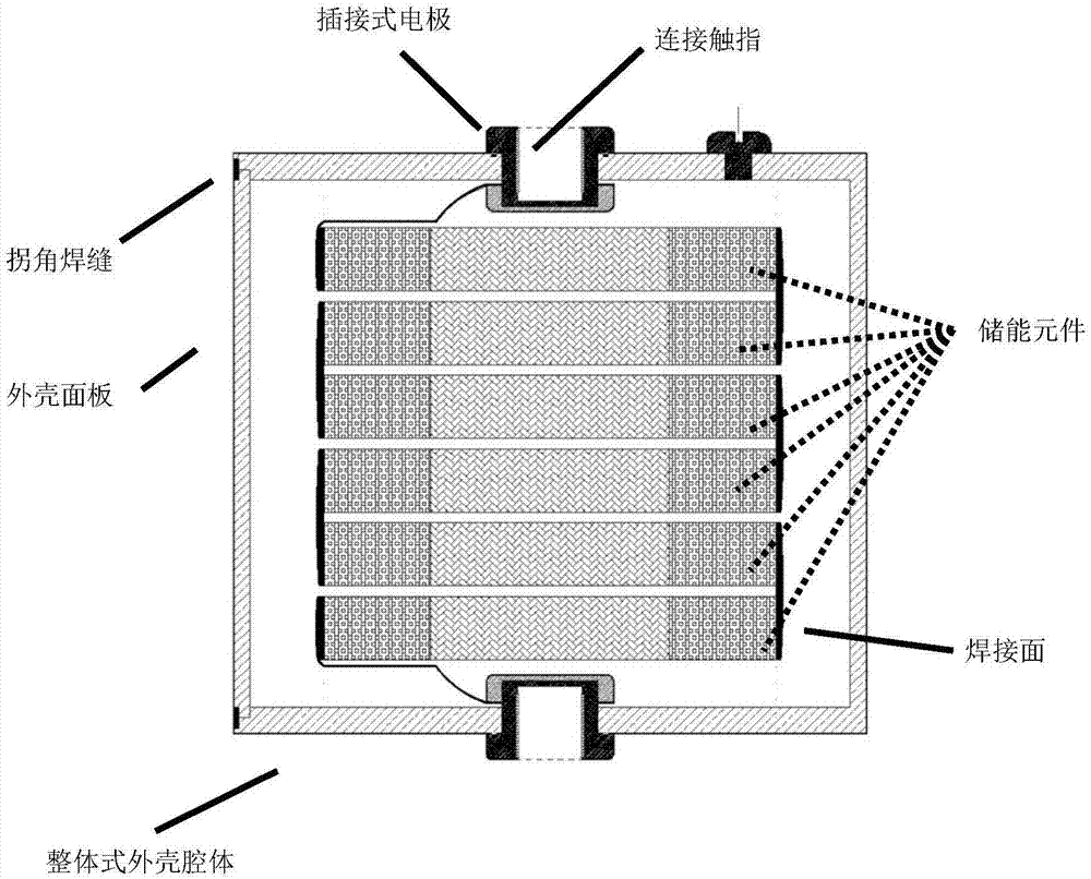 High voltage pulse capacitor