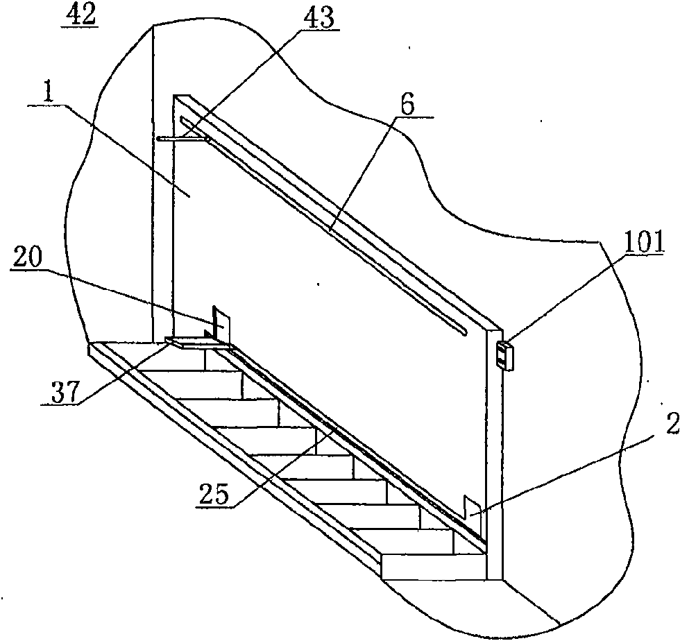 Relay type passageway lift