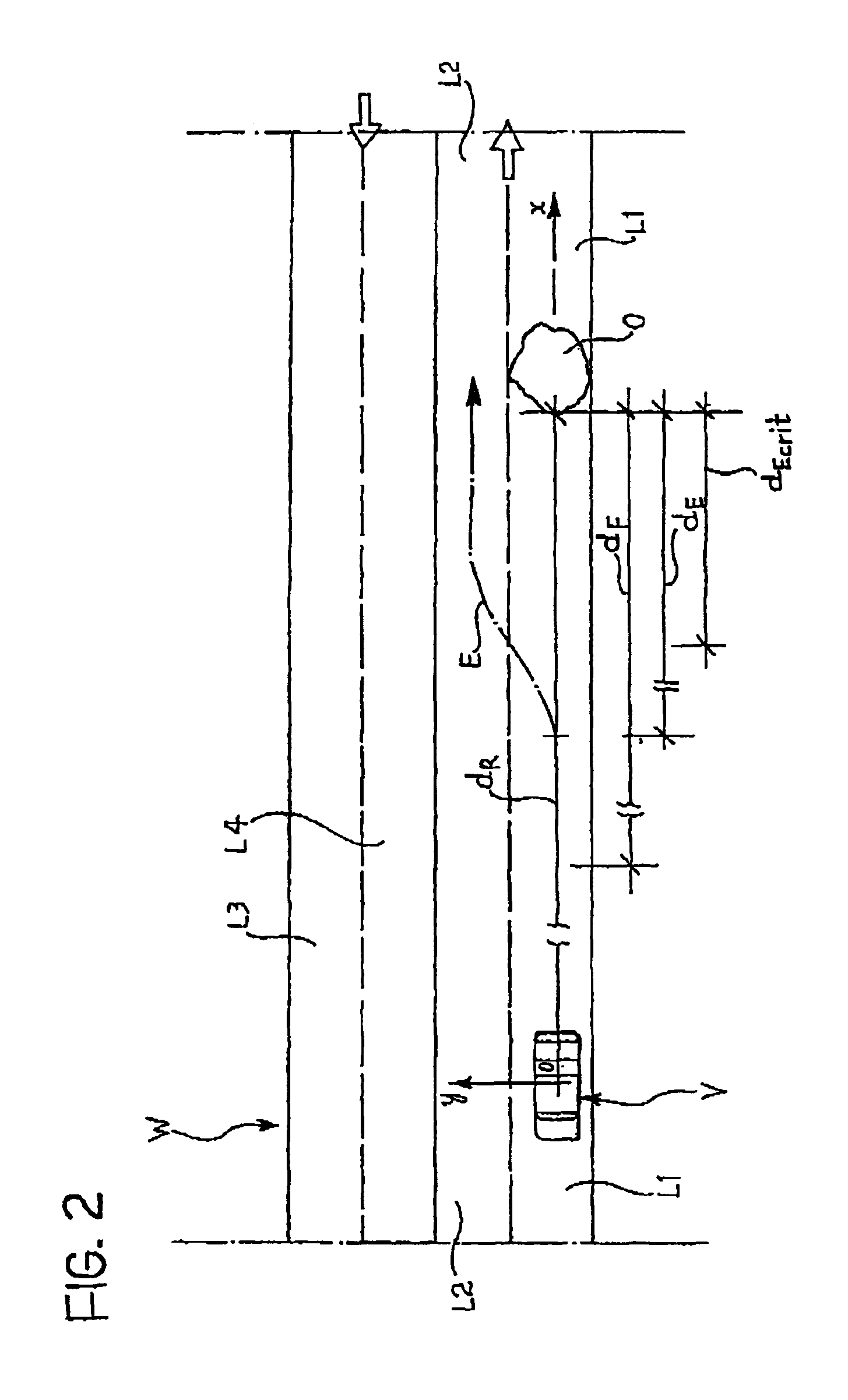 Motor vehicle driving aid system