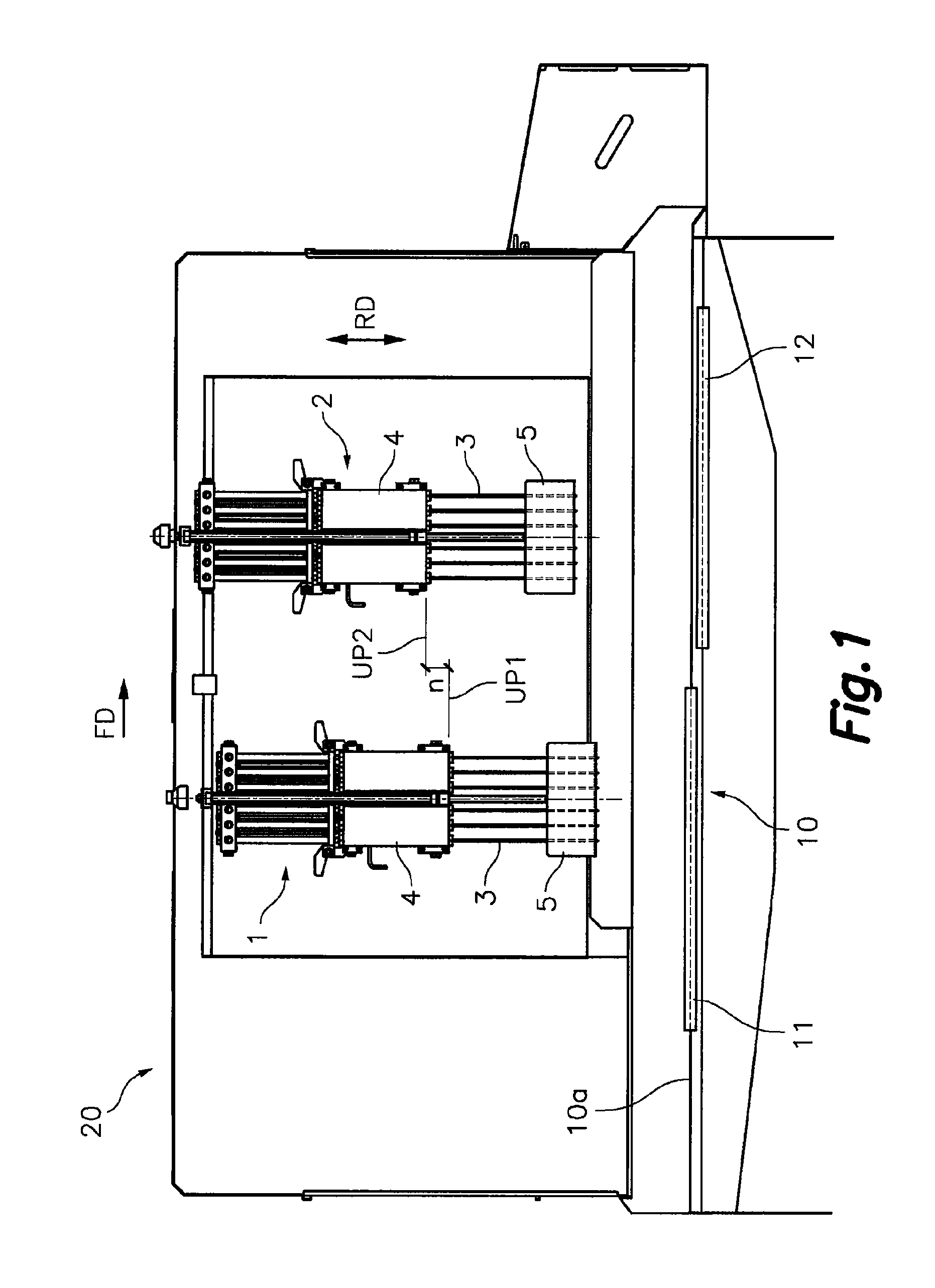 Injecting machine for injecting brine into meat pieces