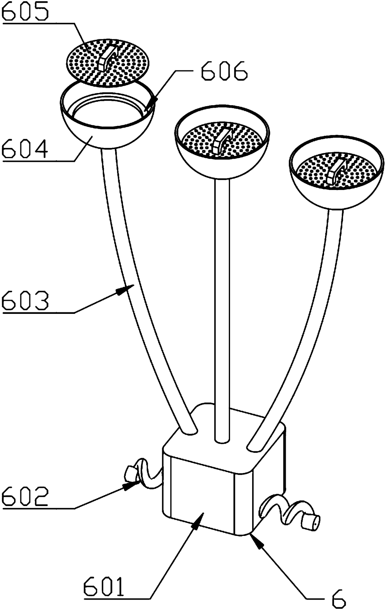 Guardrail structure used for climber greening