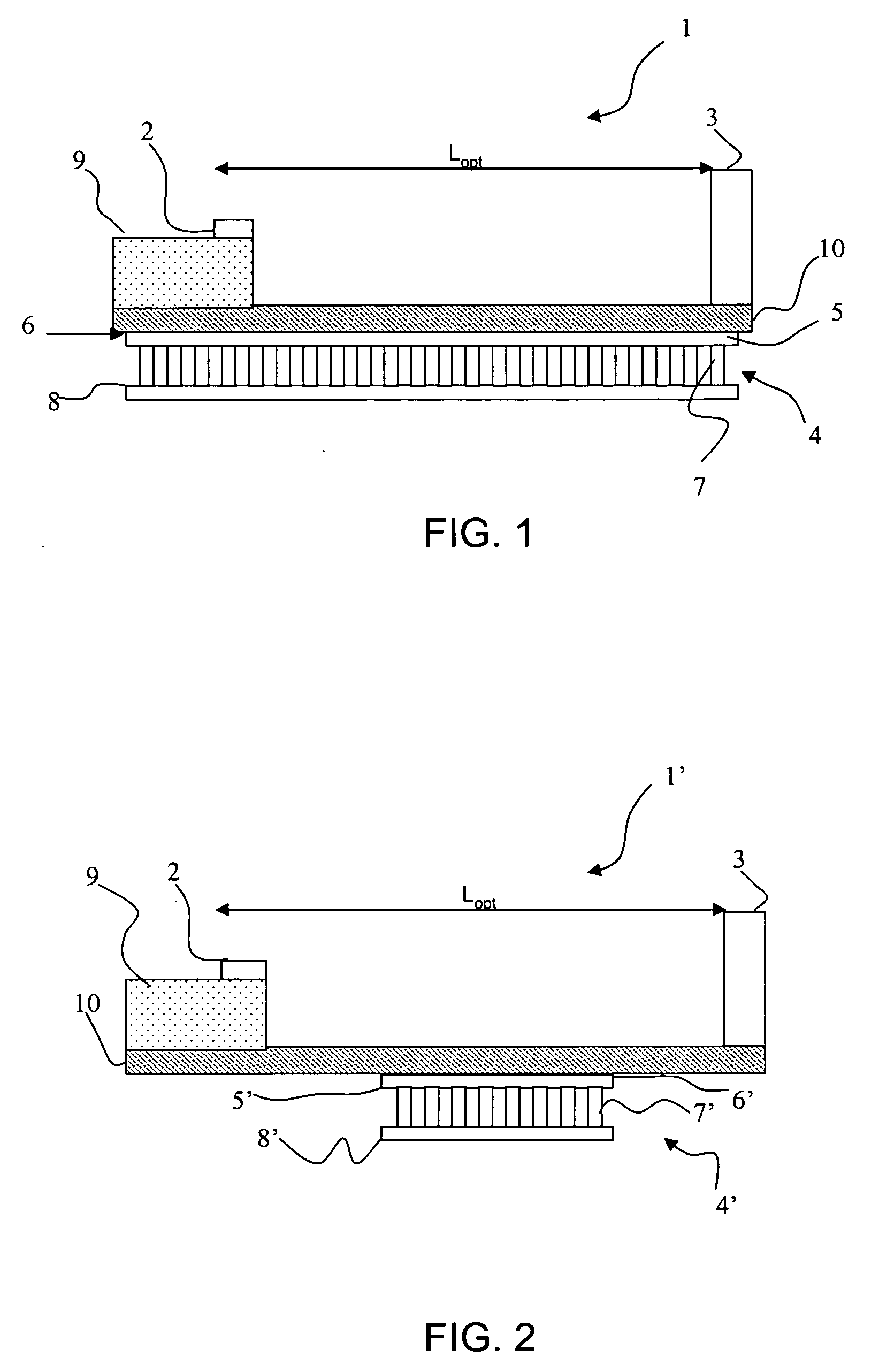 Misalignment Prevention in an External Cavity Laser Having Temperature Stabilisation of the Resonator and the Gain Medium