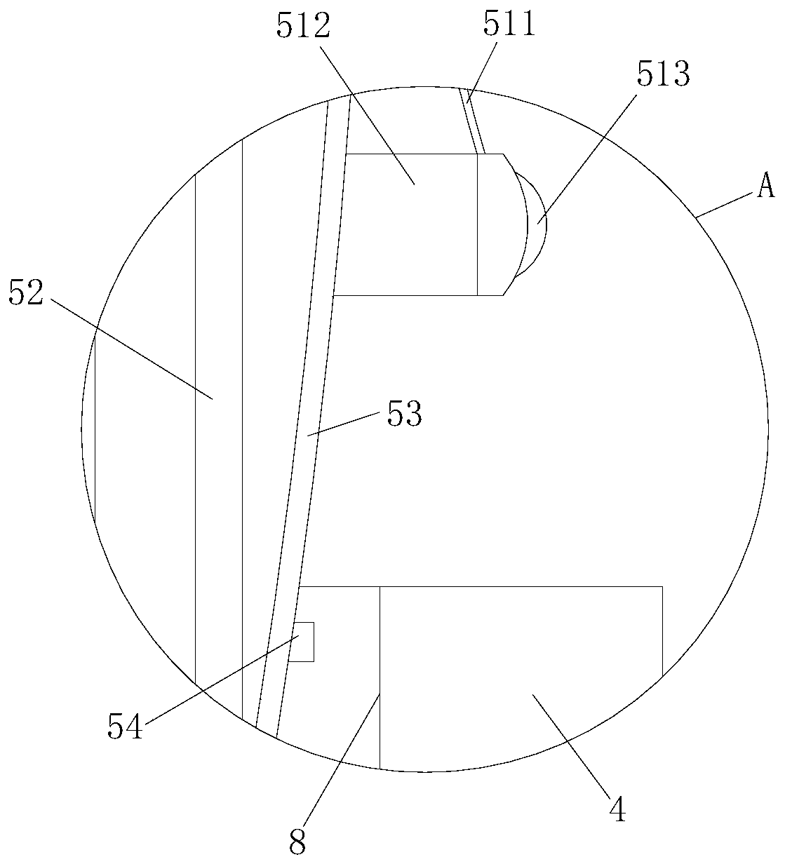 Tow printing and dyeing device for textile processing