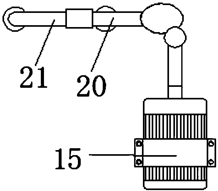 Irrigation device convenient to move for agricultural planting