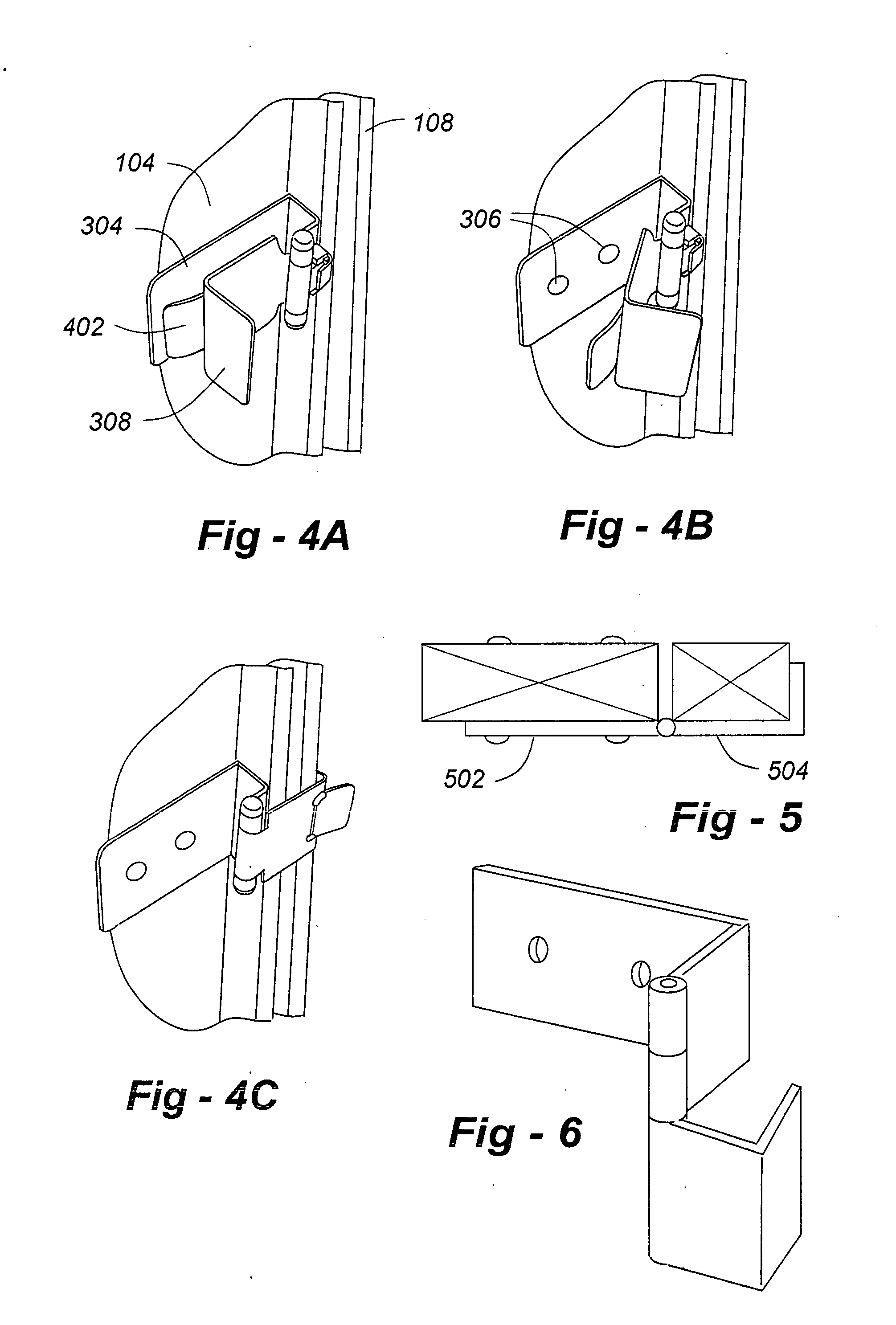 Stepladder leg latches