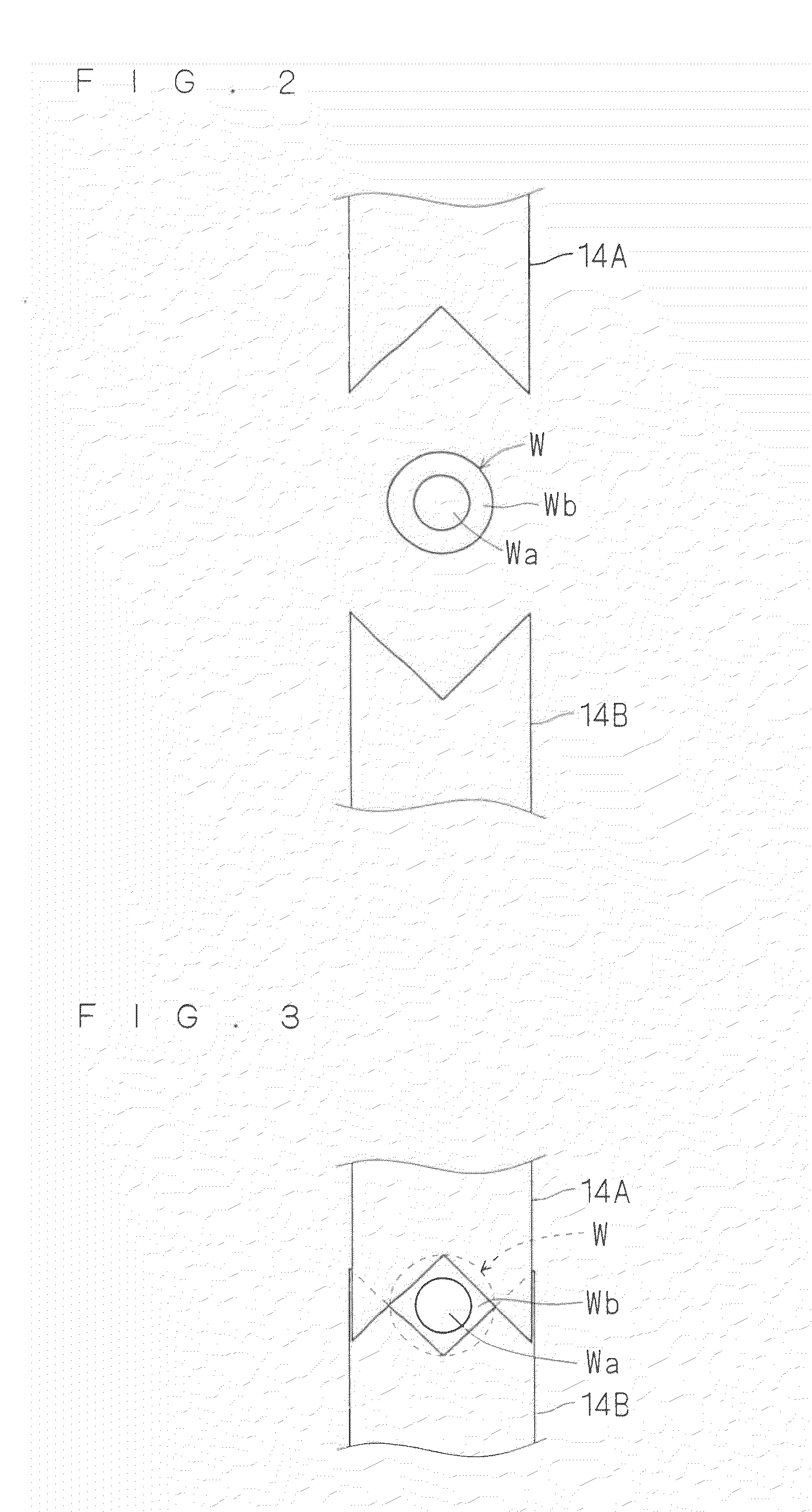 Core wire contact detection device