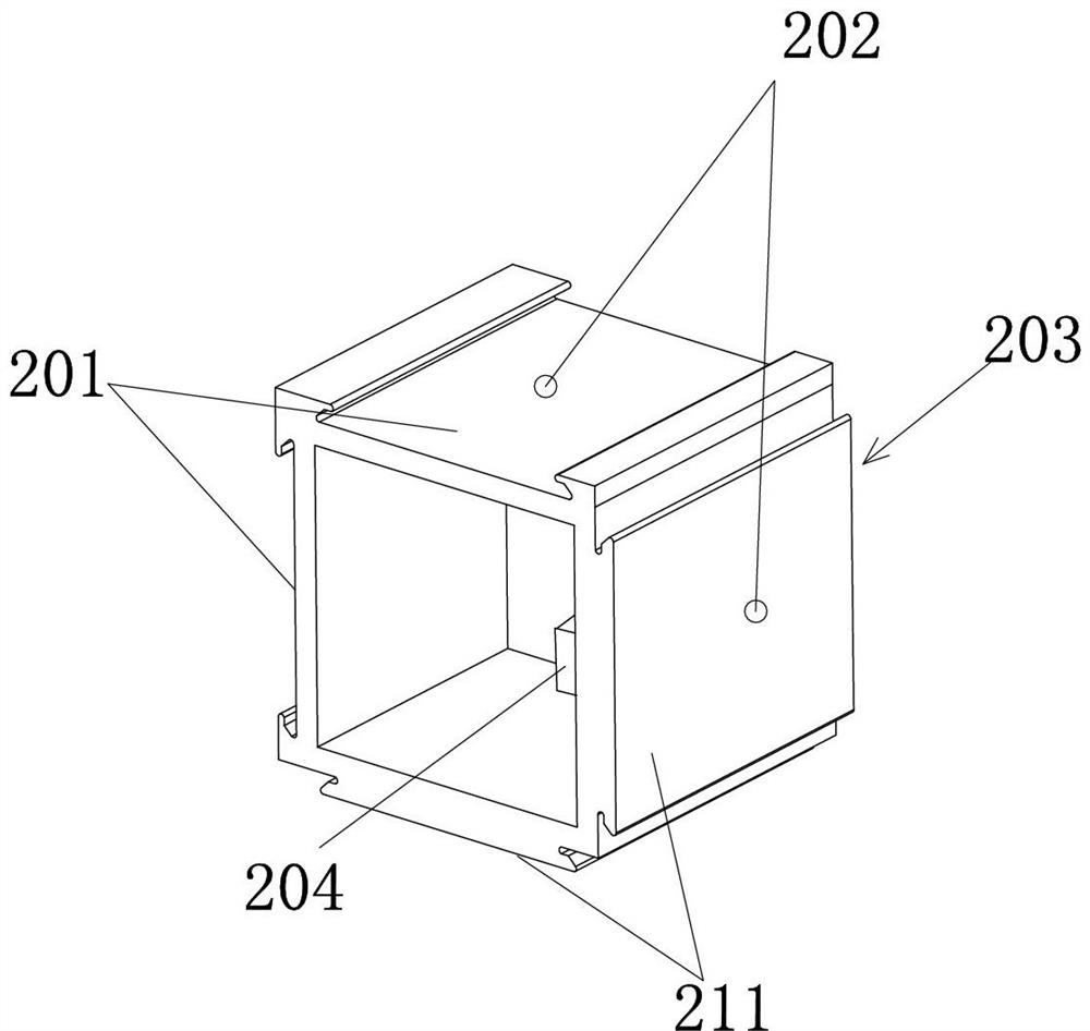 Detachable shared express delivery device and sharing method