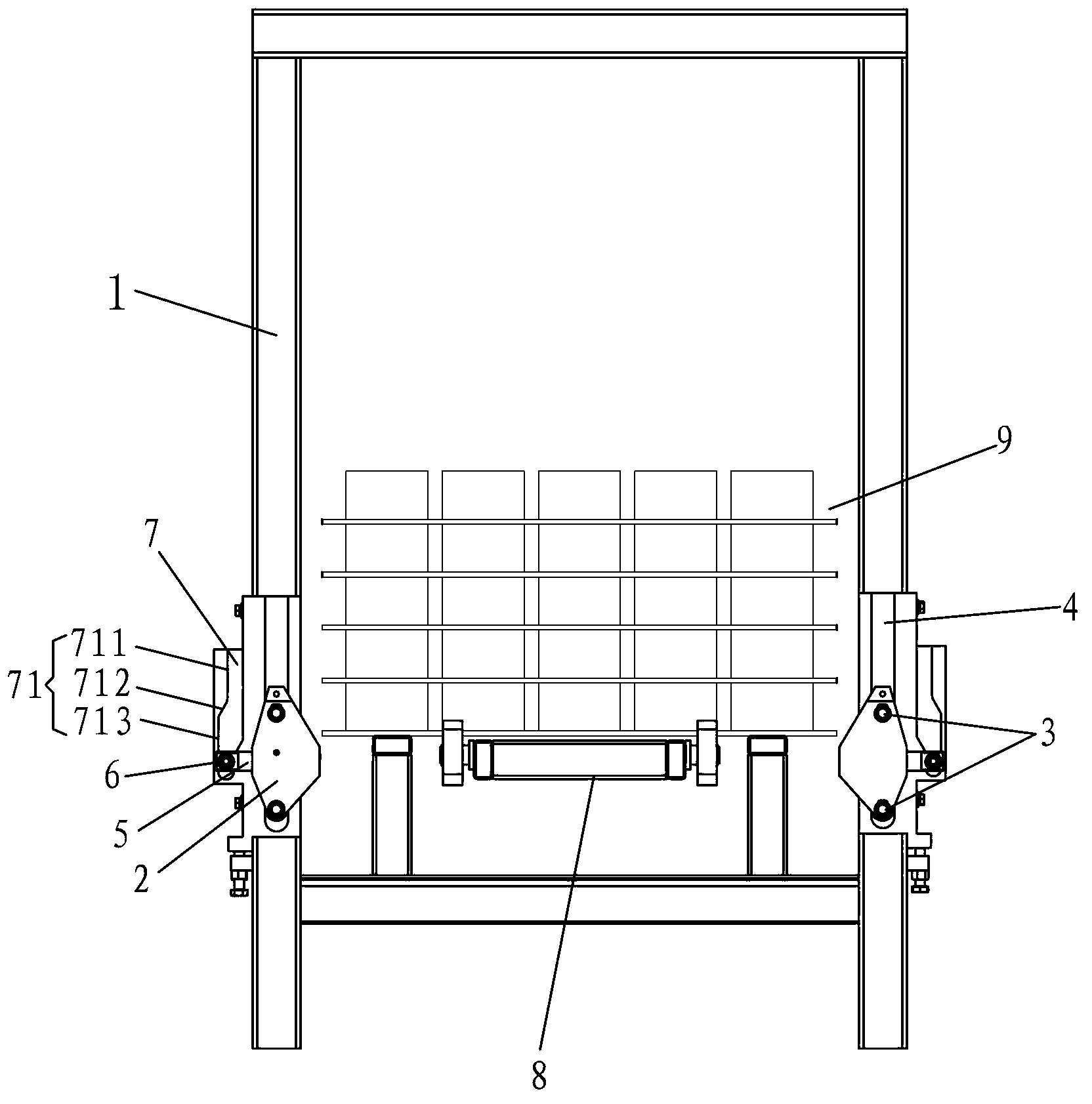 Plate splitting device