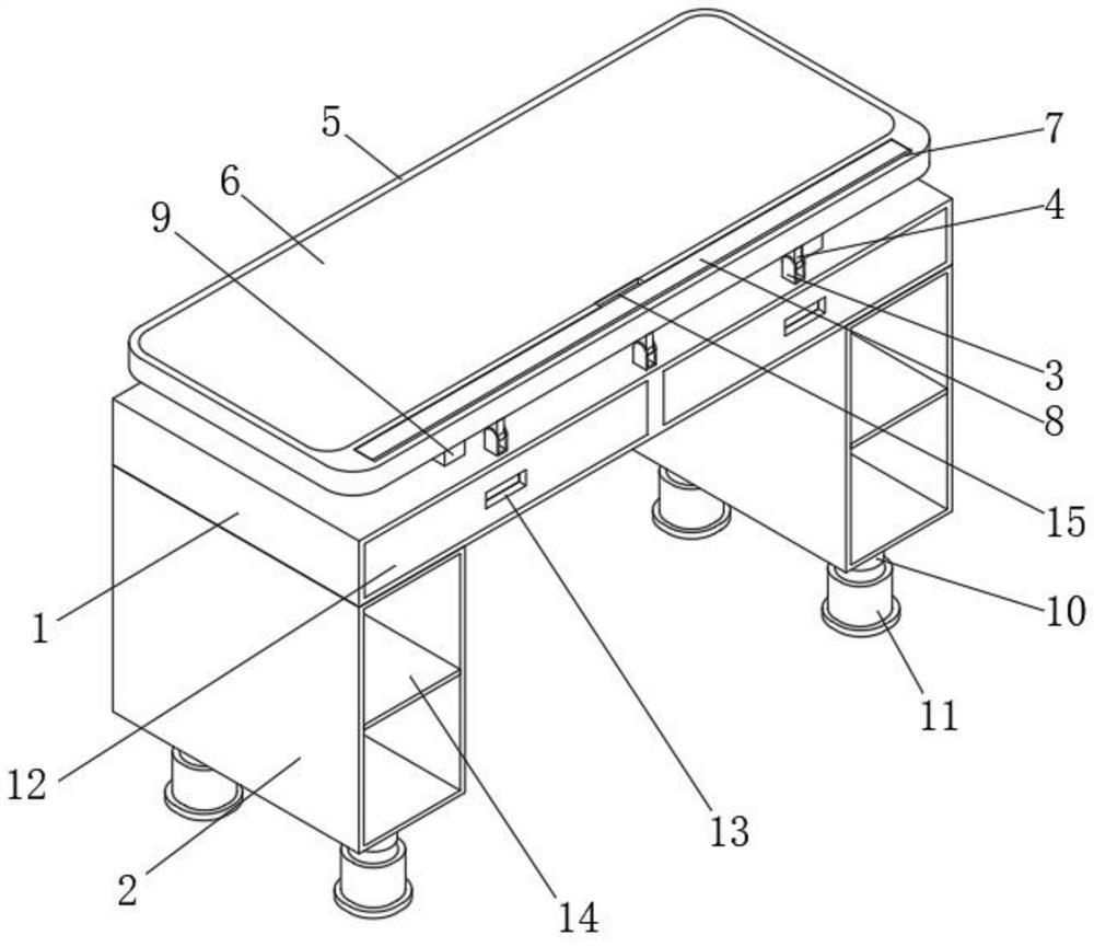 Intelligent multifunctional office table