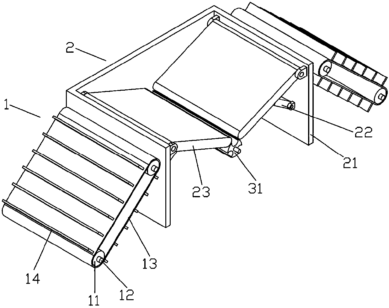 An automatic dismantling device for waste batteries