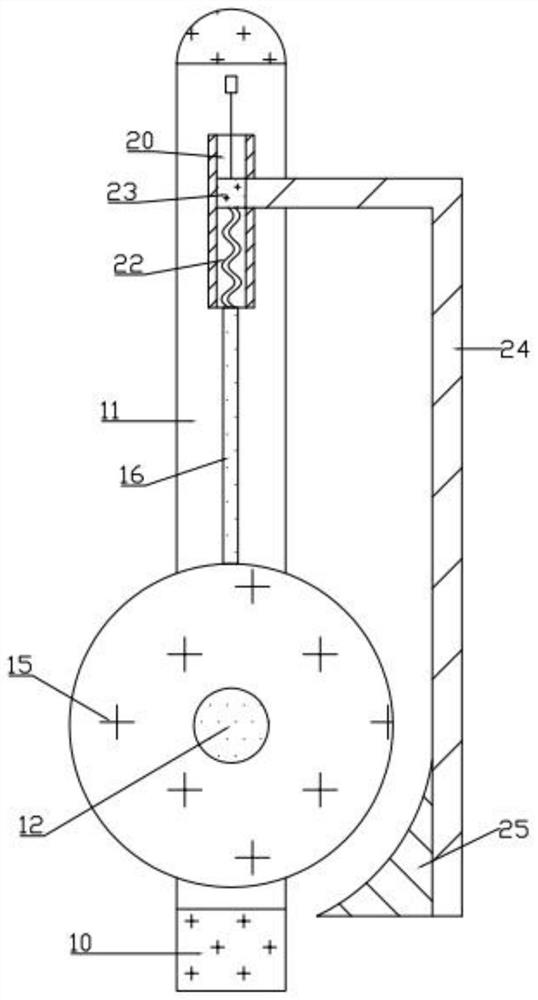 A gravity sensing limit roller