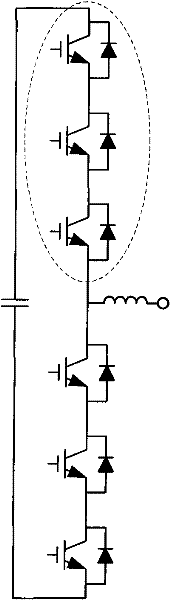 Cascade current converter