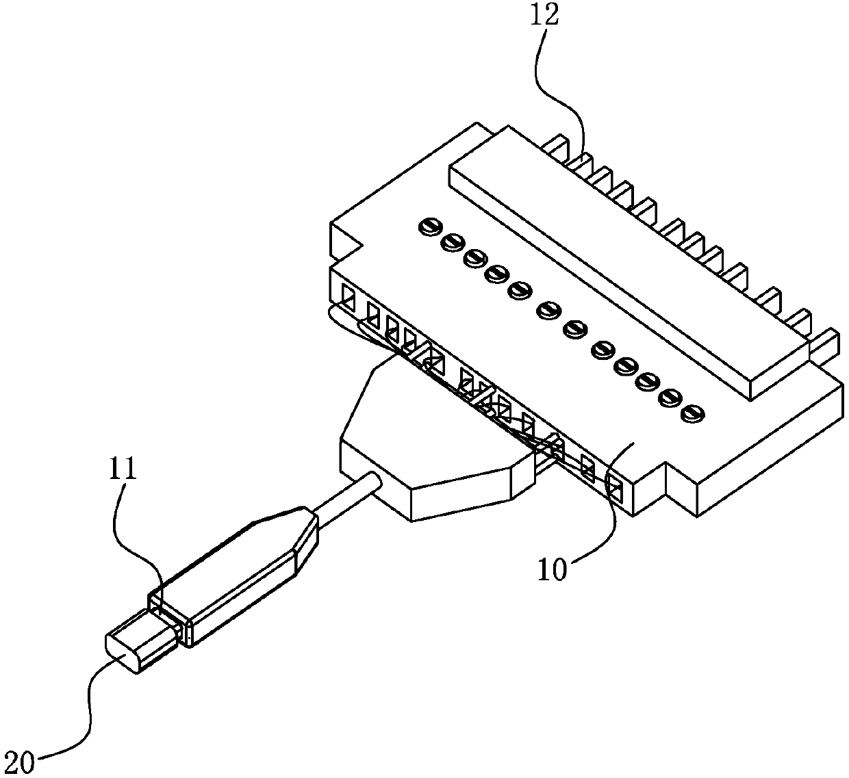 high-voltage-withstanding test apparatus for Type-c connector