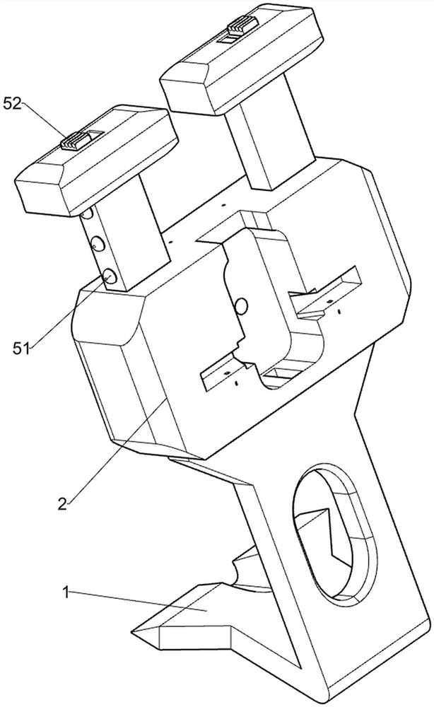 A mobile phone stable and anti-fall device suitable for wireless charging of mobile phones