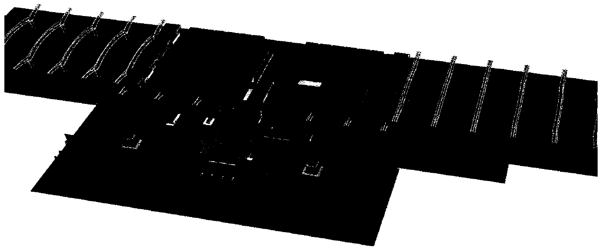 Point, line and plane obstacle model construction-based station real-time emergency response path planning method