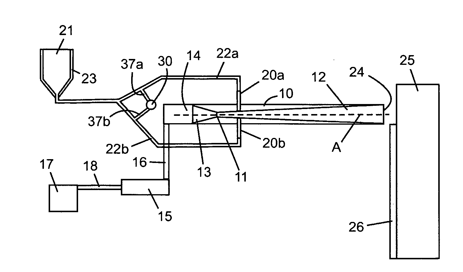 Cold gas dynamic spray apparatus, system and method