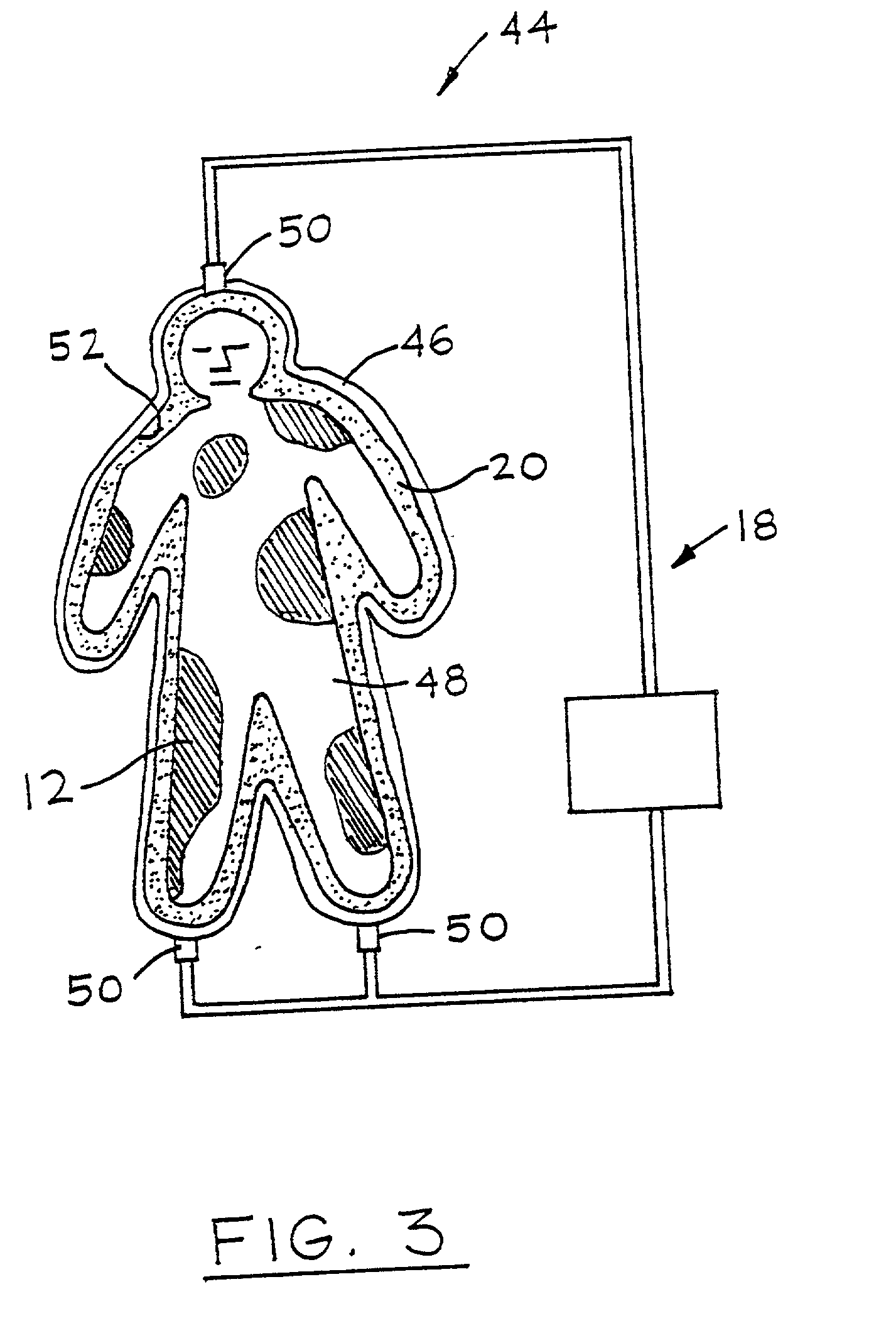 Device for treating and promoting healing of damaged body tissue