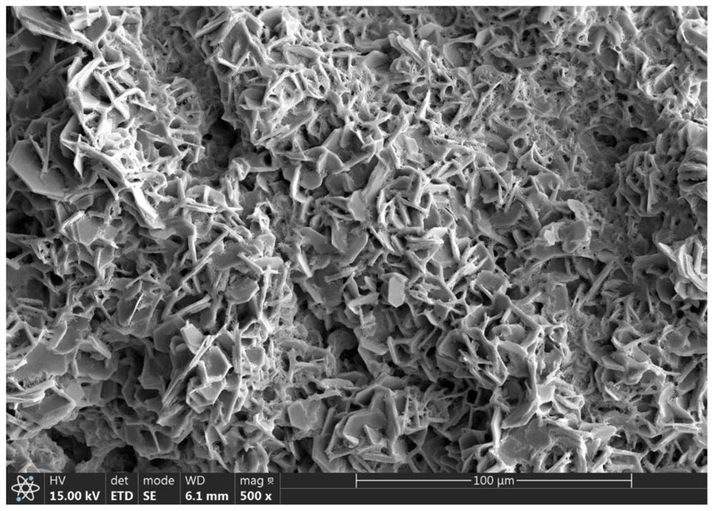 Preparation method of electrode material for aqueous zinc ion hybrid energy storage device