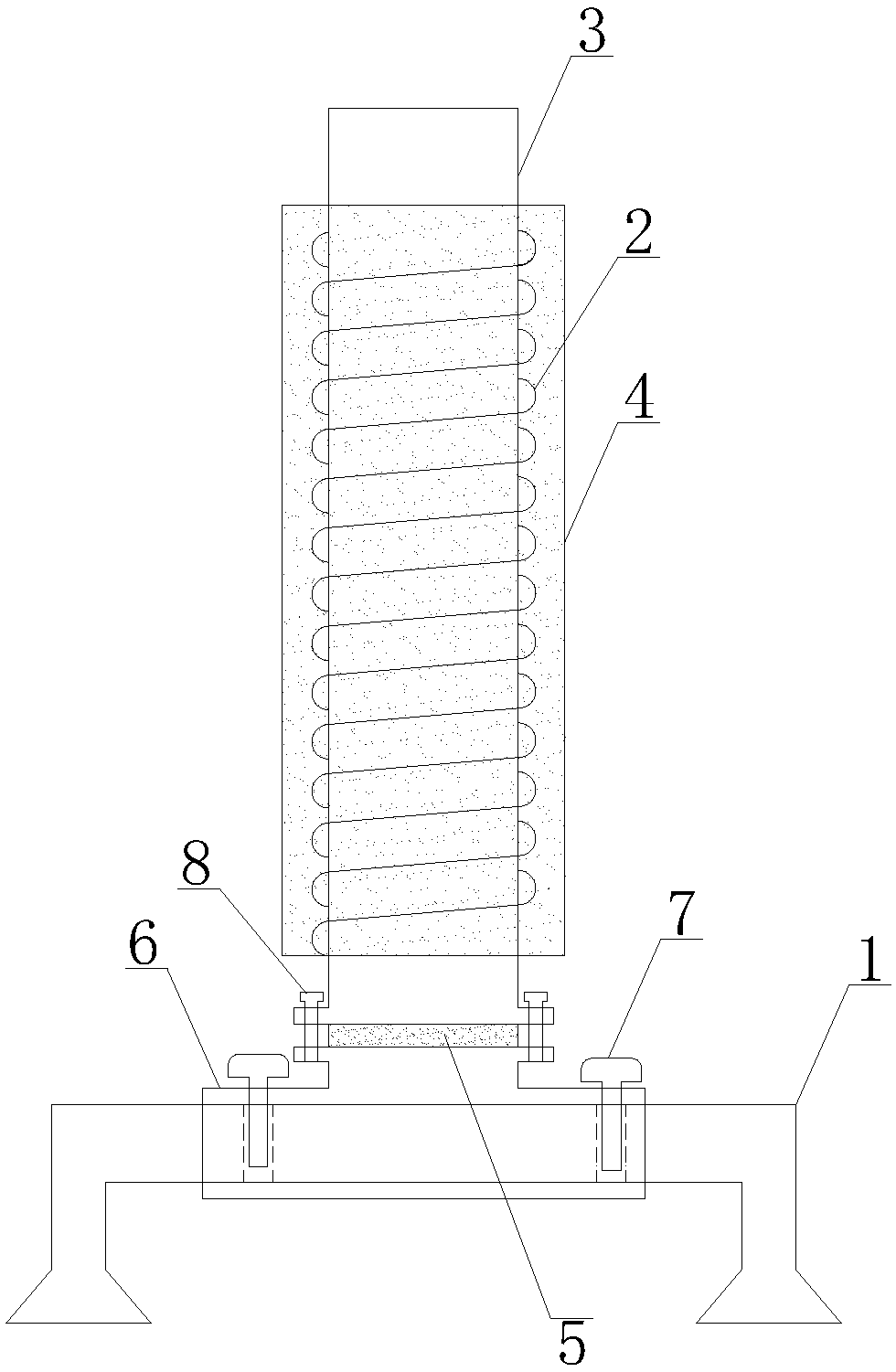 Oil-immersed arc suppression coil