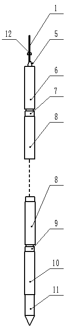 A fixed-point multi-stage fracturing method for vertical wells and its application