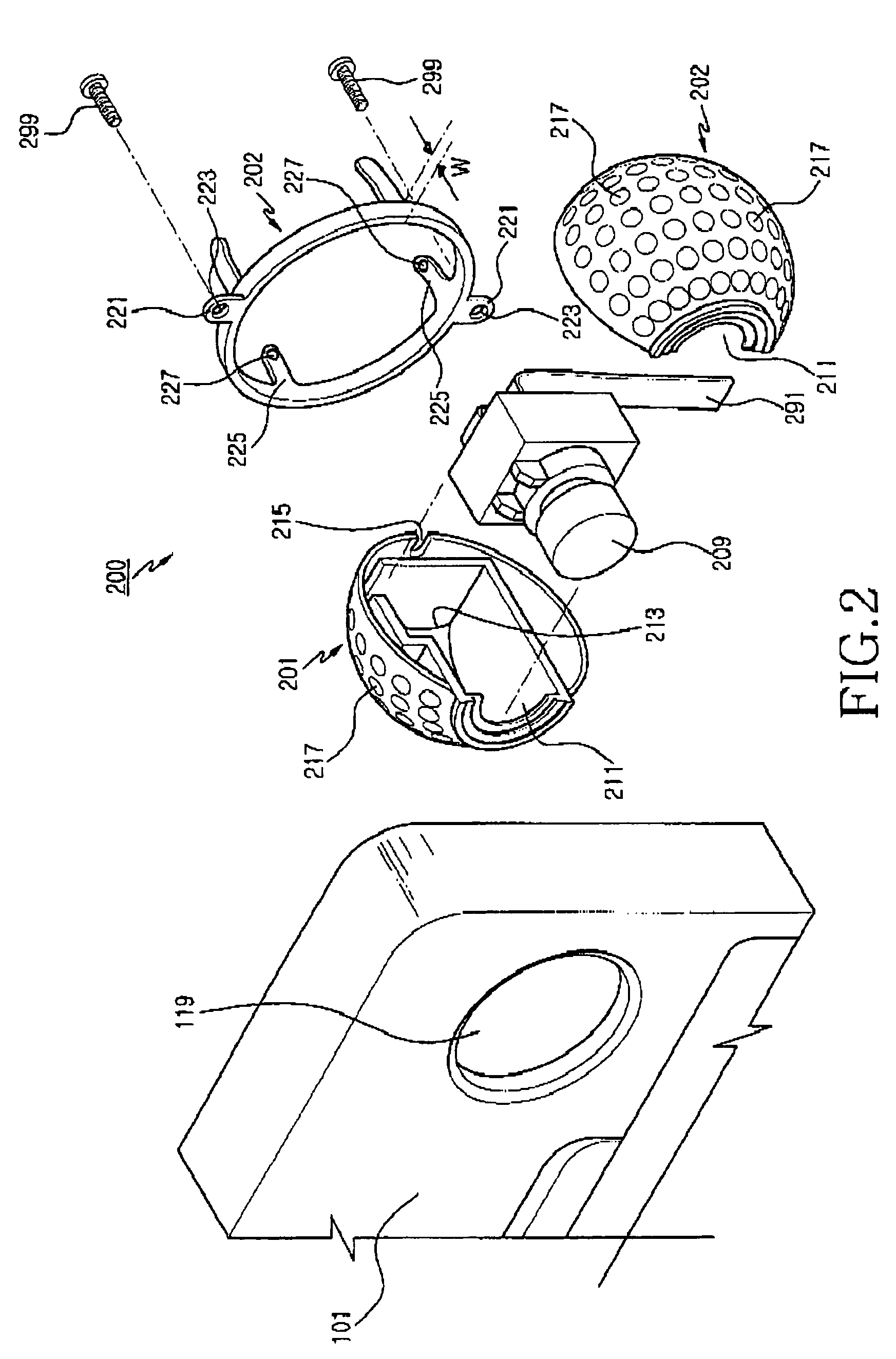 Camera lens assembly for portable terminal