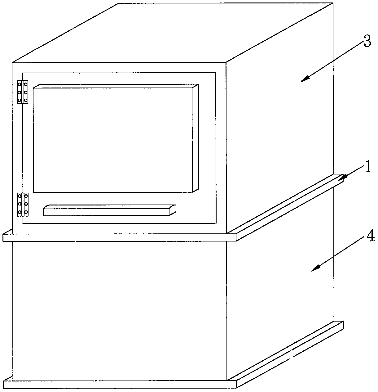 Convenient-to-clean workbench for 3D printer