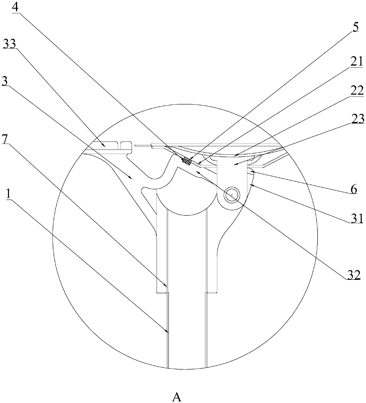 Suction disc shower curtain rod