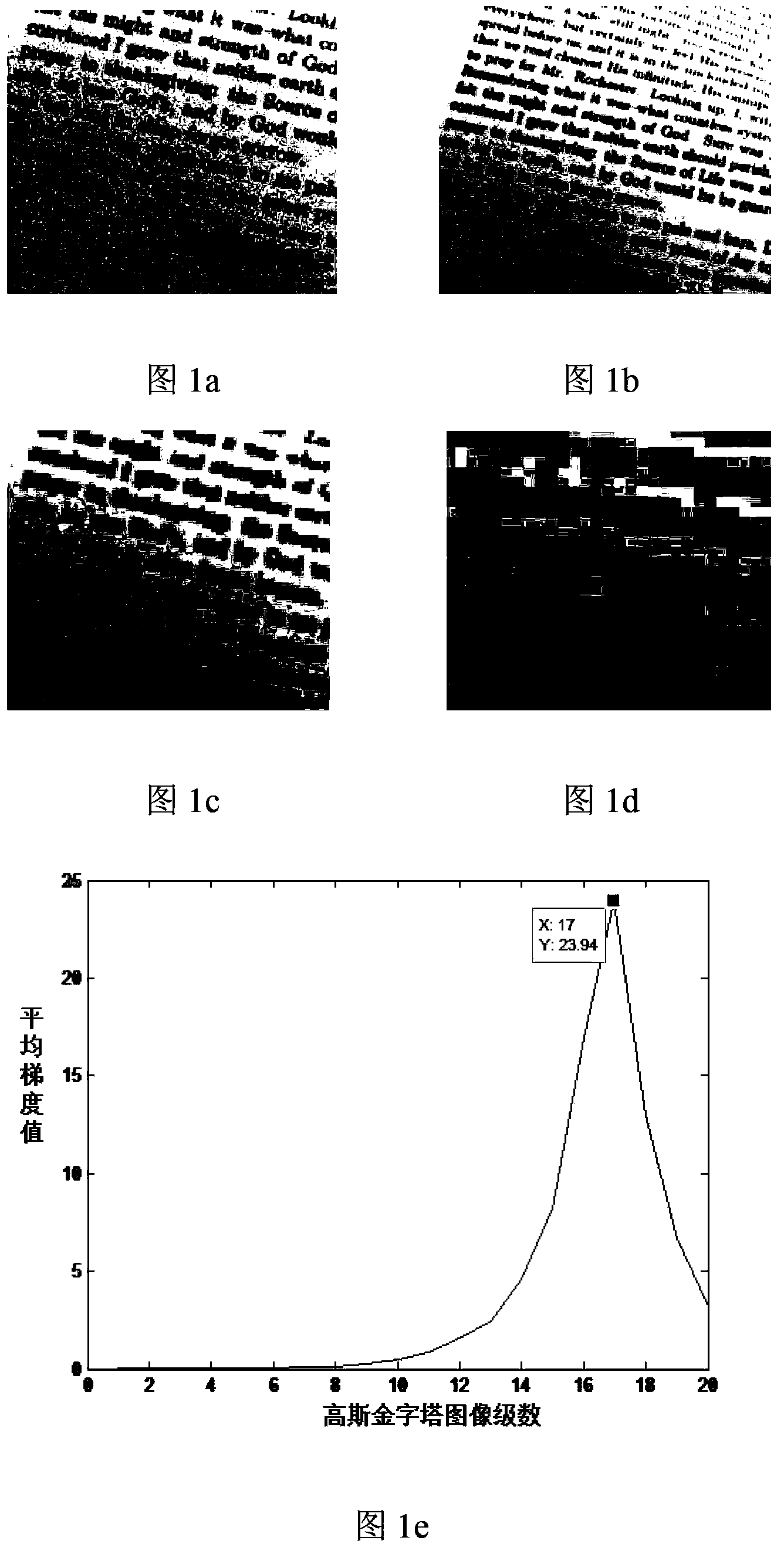 Document image rectifying method based on local information