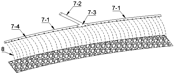 Fire protection system for valve side sleeve of extra-high voltage converter transformer and using method