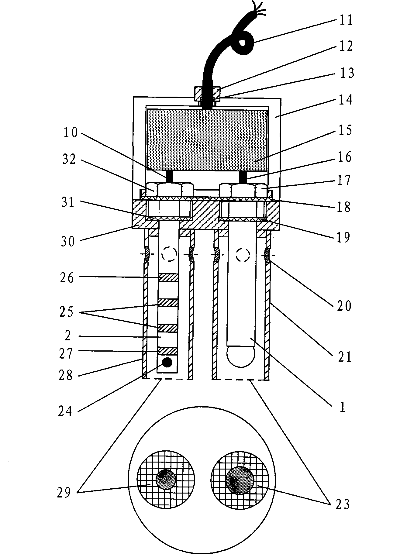 Dissolved oxygen intelligent transducer