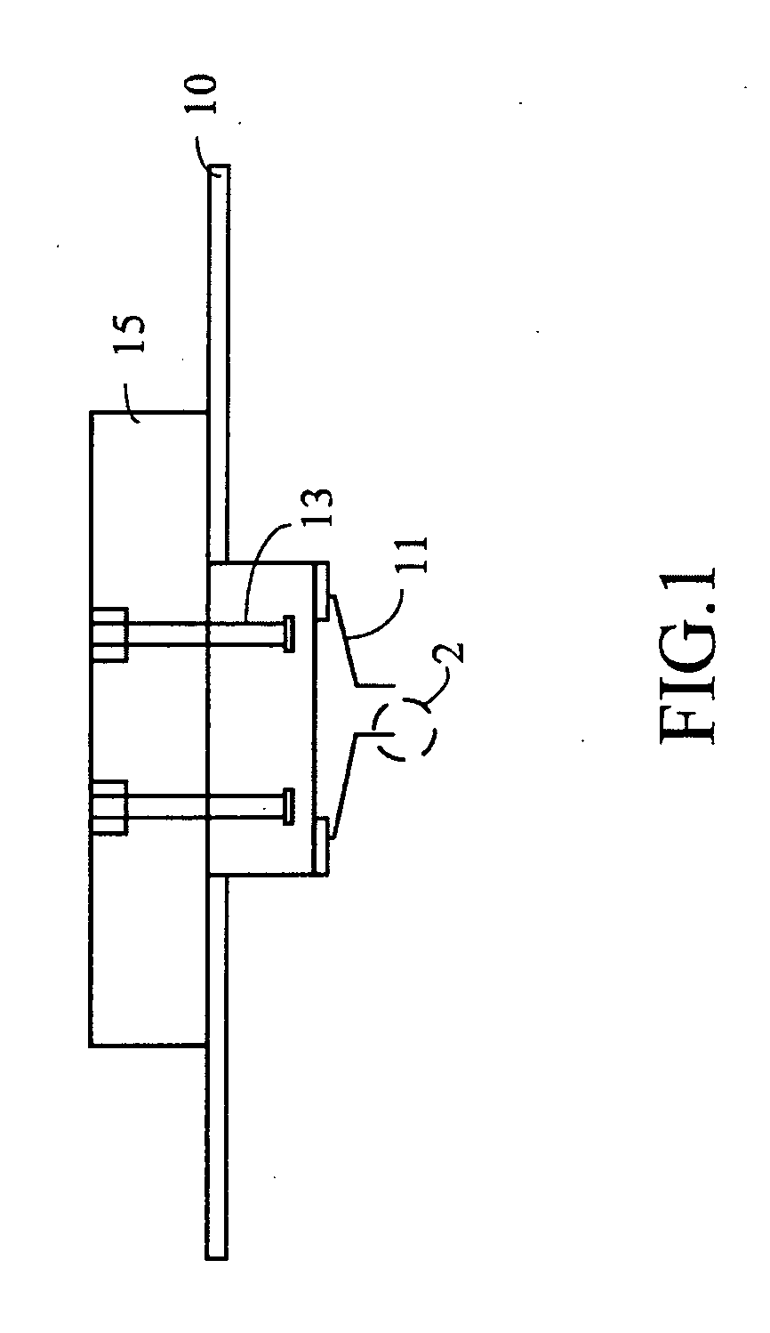 Probe of cantilever probe card