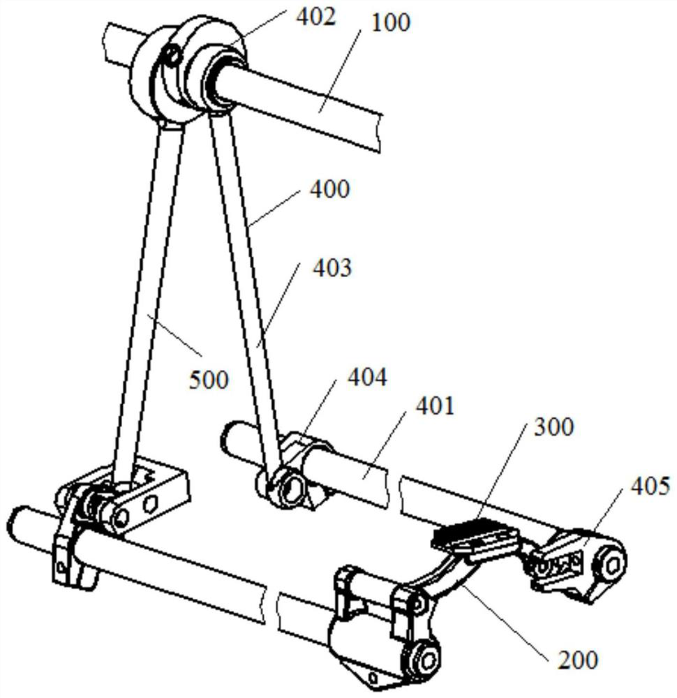 Feed dog lifting height adjustable mechanism and sewing machine