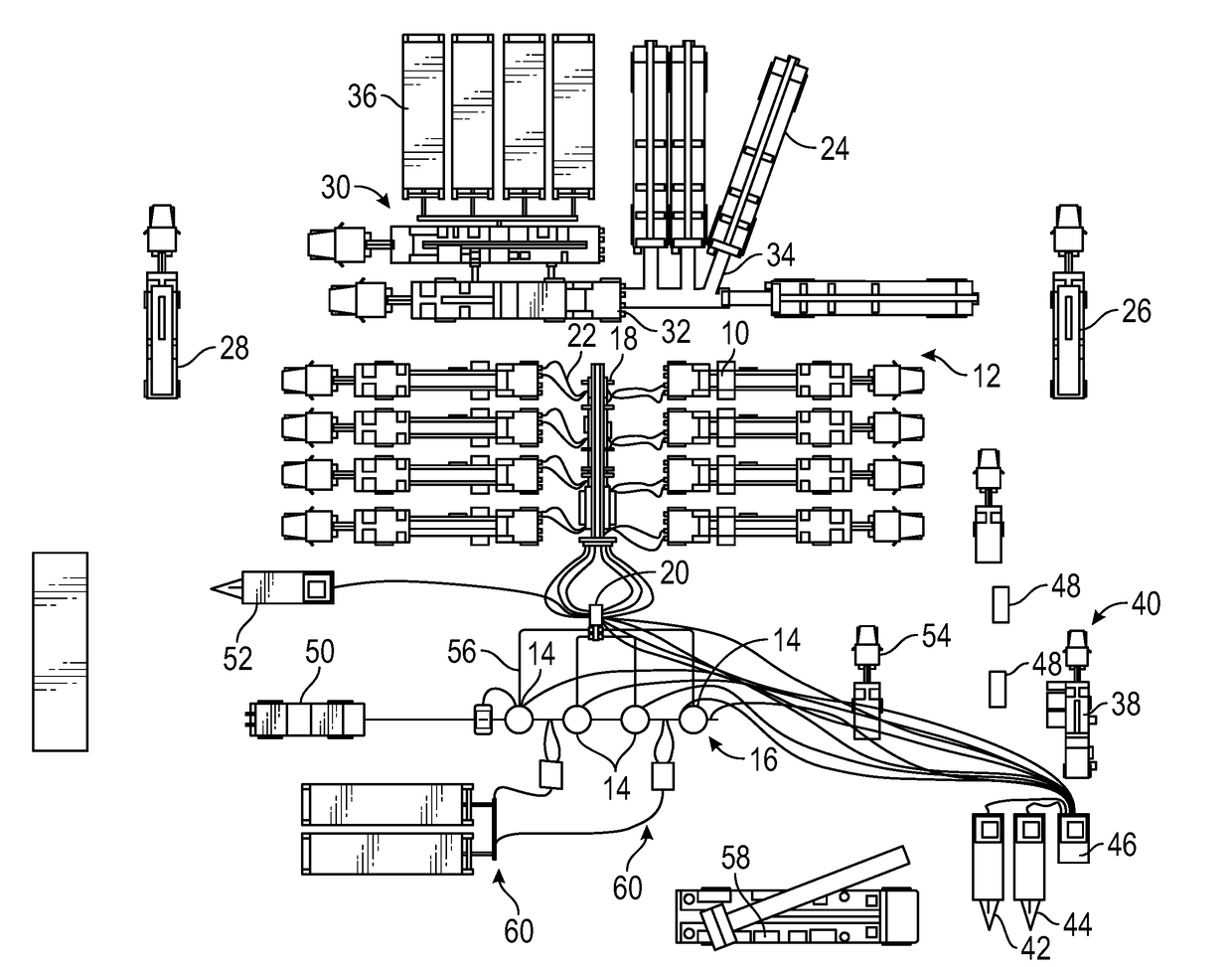 Systems and methods for fracturing a multiple well pad