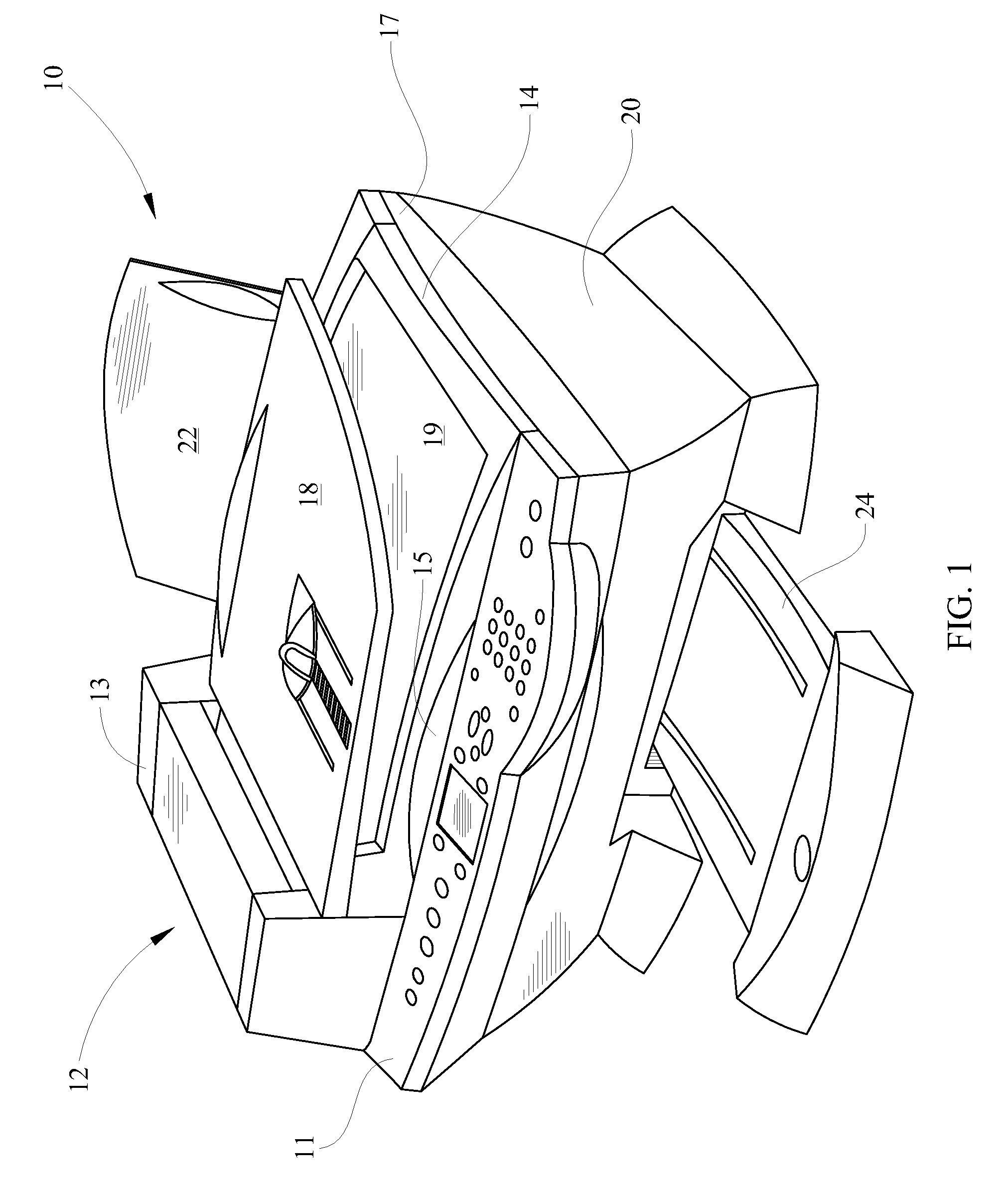 Trough support ribs and method of use