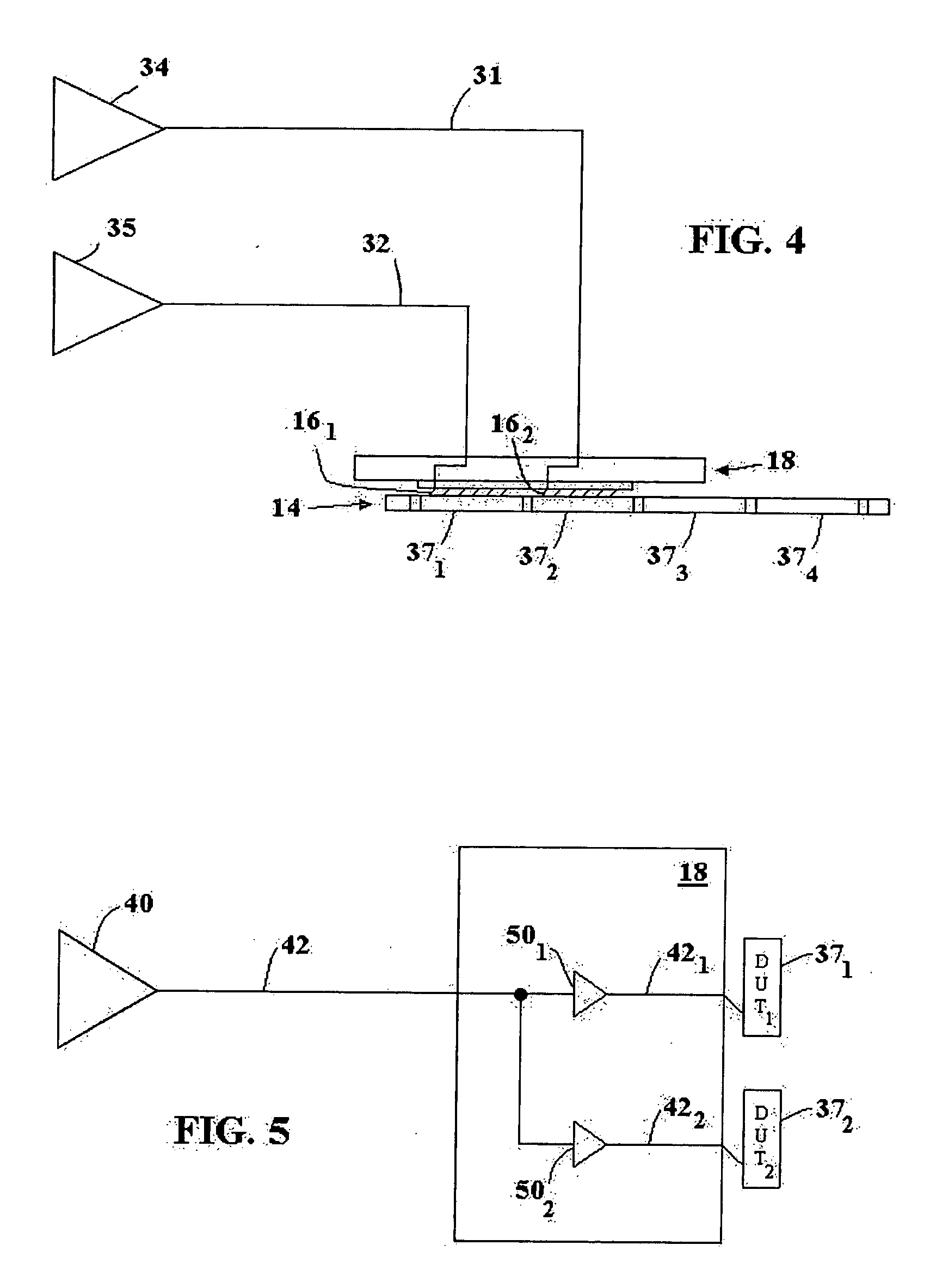 Method and apparatus for remotely buffering test channels